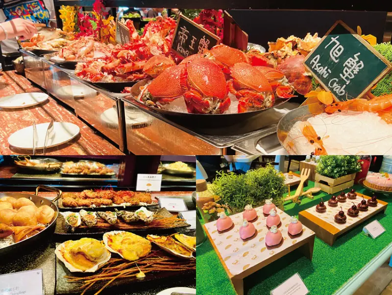 [台北-松山] 等了一年才吃到的文華Cafe帝王蟹吃到飽