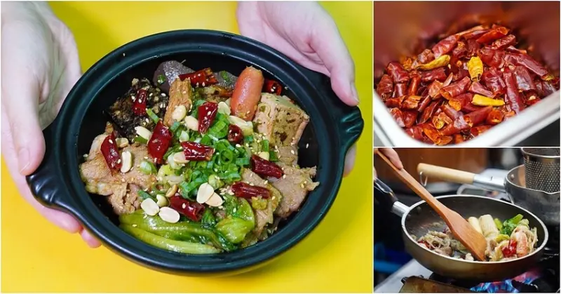 夜市就吃的到「麻辣乾鍋」，而且百元有找！出示文章再免費加一份肉！