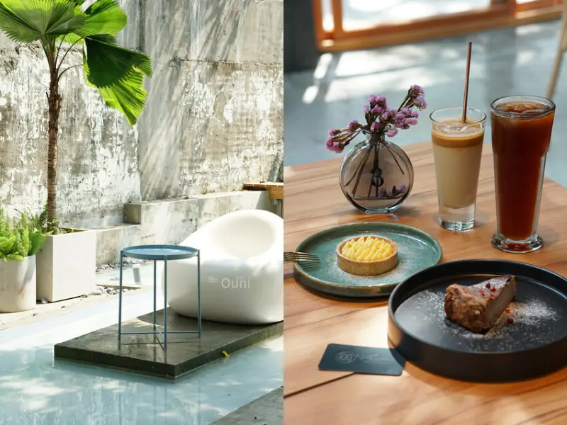 茉莫La monmon | 台中早午餐推薦。霧峰區浪漫植感點綴下，默默營造恬然愜意的用餐環境