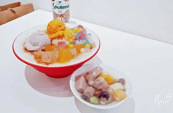 [台中北屯]地芋添糖。招牌地芋包心。彩色蔬果珍珠超繽紛