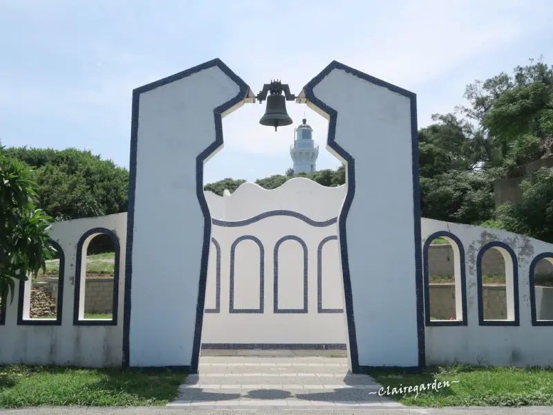 桃園 觀音 白沙岬燈塔~風車、燈塔、希臘小秘境