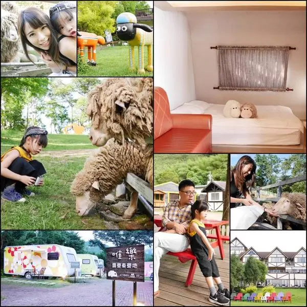 桃園。親子 | 綠光森林 ♥︎ 露營車一泊二食 與羊咩咩共枕眠