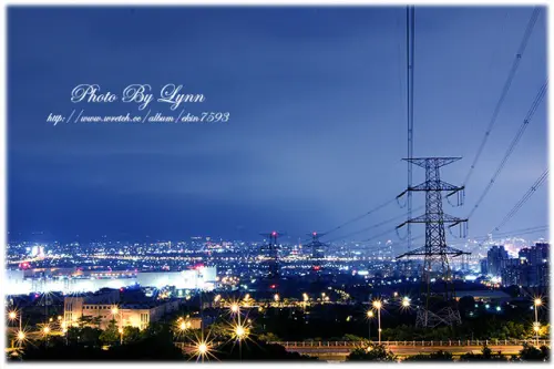 尋找小時記憶：台中都會公園【180°月老夜景】大肚山