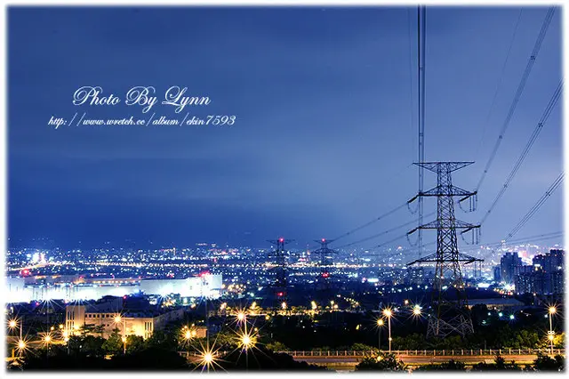 尋找小時記憶：台中都會公園【180°月老夜景】大肚山