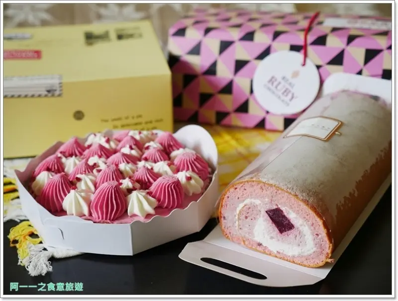 亞尼克紅寶石巧克力+芒果生乳捲～生乳捲夏日新口味登場