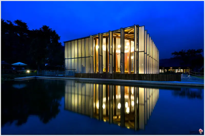 ♥♥♥瘋婆團102年南投遊。紙教堂。By 南投埔里。