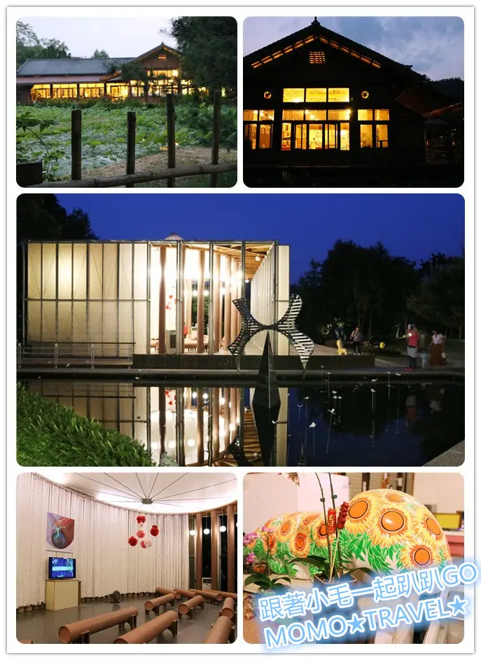 南投旅遊-紙教堂 Paper Dome 月光下的紙教堂猶如寶盒盤的閃閃發亮