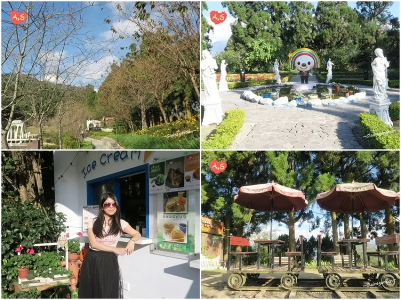 南投 仁愛鄉 清境農場小瑞士花園~歐式庭園&希臘風小咖啡館