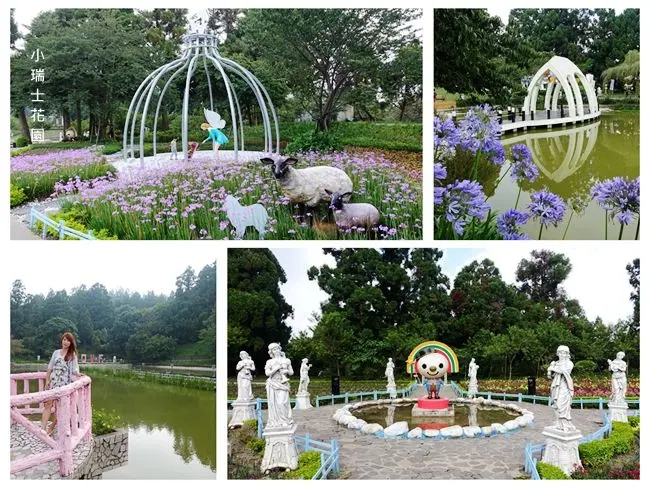 南投清境農場景點 ▶ 清境小瑞士花園 ▶ 清境農場順遊景點 北歐風光、粉紅色風車、白色水上教堂 #門票資訊 #交通資訊