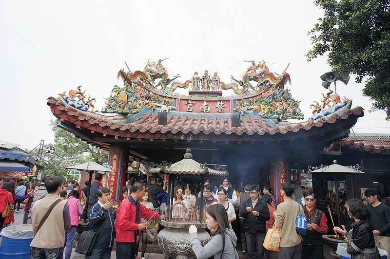 南投竹山紫南宮求發財金