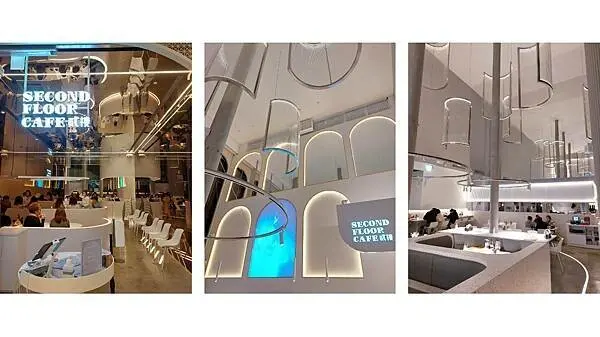 台北信義區｜【SECOND FLOOR CAFE 貳樓微風南山店】絕美裝潢❤️坐擁101景觀餐廳