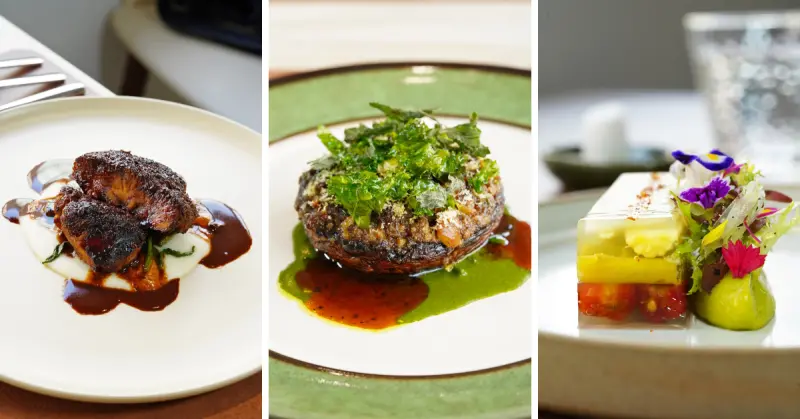 高雄蔬食餐廳「仙桃素」米其林指南推薦│私藏法式素食餐廳│精緻蔬食料理饗宴，讓我們驚艷連連│慶生聚會首選高級素食餐廳