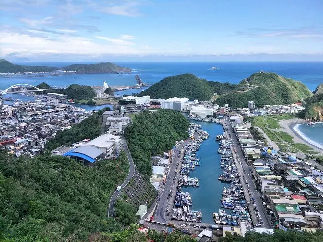 南方澳觀景台~~碧海藍天的絕美景色盡收眼底