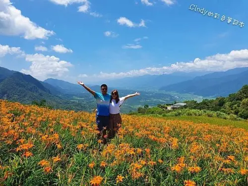 台灣花蓮2020【六十石山金針花季】>>黃花亭、台灣小瑞士、忘憂亭
