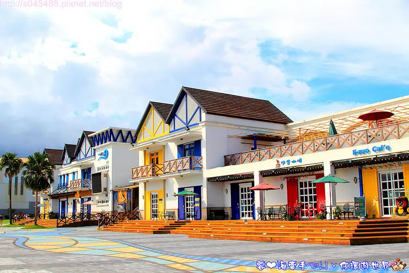 【花蓮旅遊】花蓮觀光漁港休閒碼頭♥不敢置信!!沒想到漁港也能如此歐洲希臘風情~