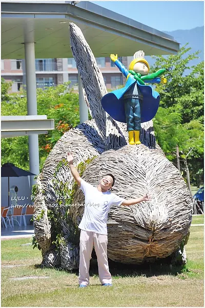【環島 繞圈圈‧觸動】幾米毛兔展‧台東美術館‧心湖漣漪