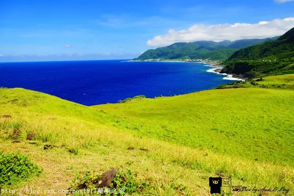 【跳島。蘭嶼】明信片風景。青青草原