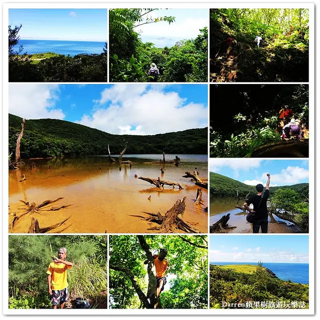 『台東蘭嶼行程規劃』勇闖蘭嶼大天池(探險達悟族人的禁地也就是傳說中的高山之海)●蘭嶼女人魚民宿~該尚大天池解說導覽