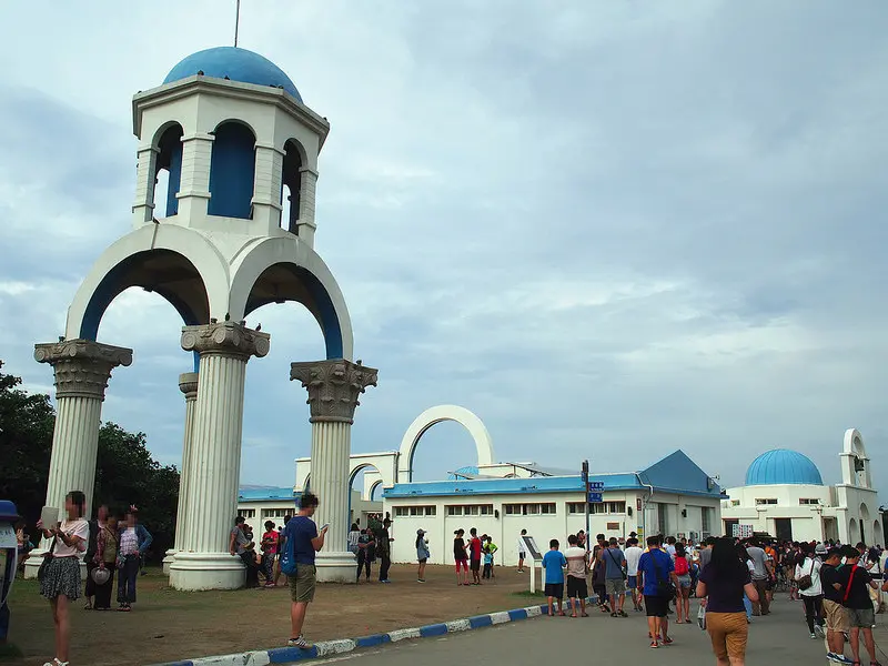 【新竹】南寮漁港吃海鮮看熱閙抓寶可夢 雷丘、哈克龍、大球