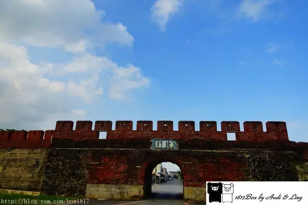 【屏東。恆春】琅嶠城門。二級古蹟恆春古城。中山老街