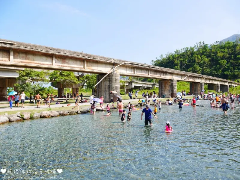 【宜蘭-南澳鄉】冷泉沁涼消暑夏日親子戲水景點「東岳湧泉」