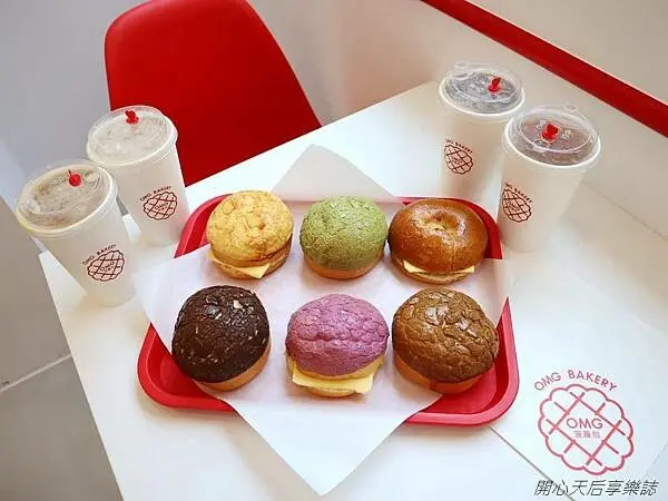 大安區菠蘿麵包｜OMG菠蘿包｜現烤菠蘿麵包，港式菠蘿油，點心、下午茶好選擇，可以內用、外帶、外送！永康