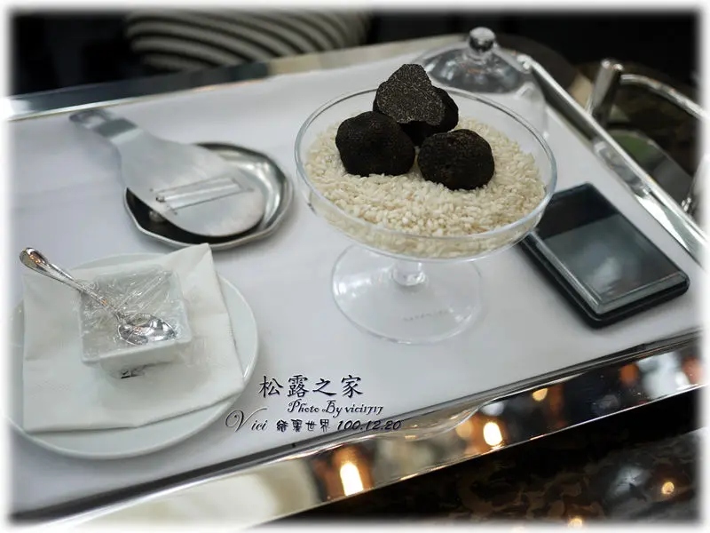 貨真價實整顆松露入菜片片讓你看得到