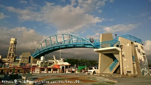 ★屏東枋寮★遇見美麗的海港【枋寮漁港】之夕陽、廊帶、情人橋。