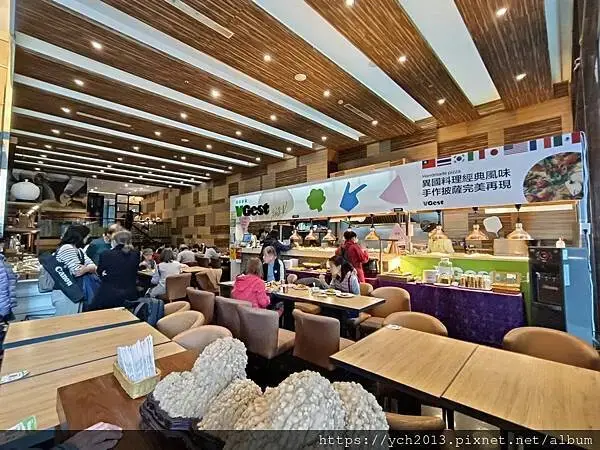 VGest低碳披薩首都松山店，蔬食下午茶吃到飽