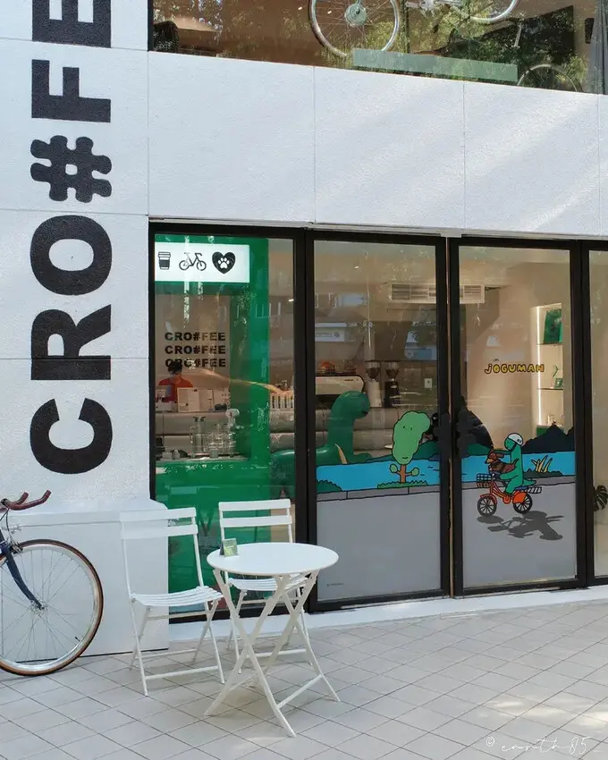 JOGUMAN快閃店結束後，驚喜現身 CRO#FEE 咖啡井！
