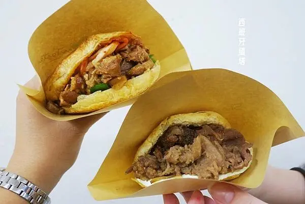 饃飯生創意飯餅專賣店｜大陸特色小吃在新北三重也可以吃到！多種創意肉夾饃口味，酥脆爽口不油膩～媽媽味讓人一吃就上癮！