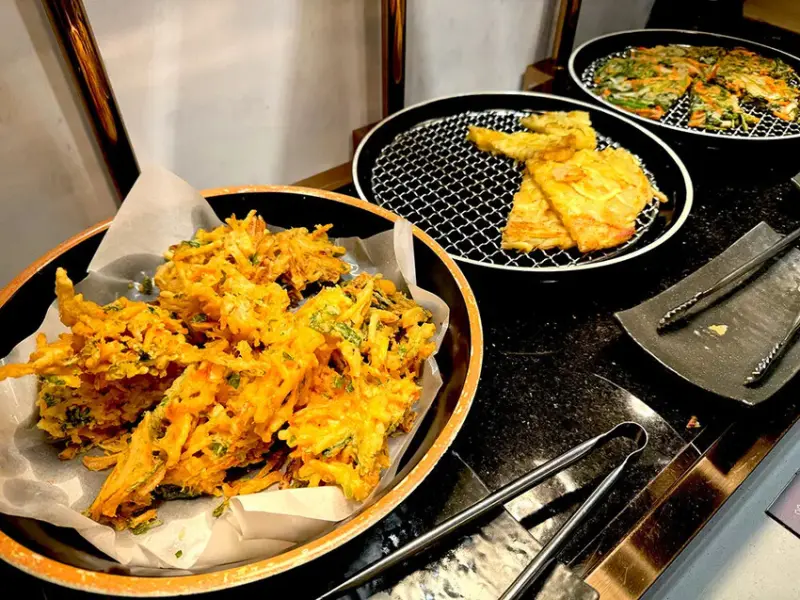 [台北-西門]江陵阿嬤韓鍋料理吃到飽｜嫩豆腐鍋無限續，韓式煎