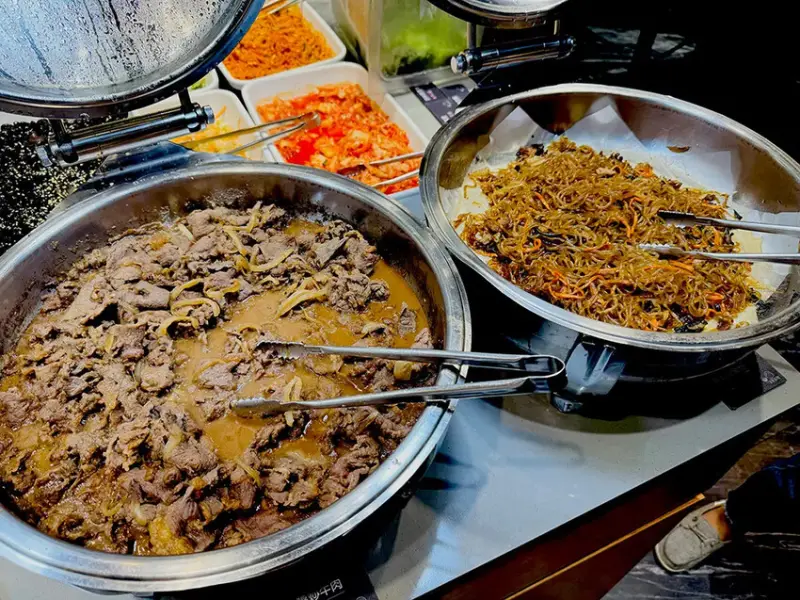 [台北-西門]江陵阿嬤韓鍋料理吃到飽｜嫩豆腐鍋無限續，韓式煎