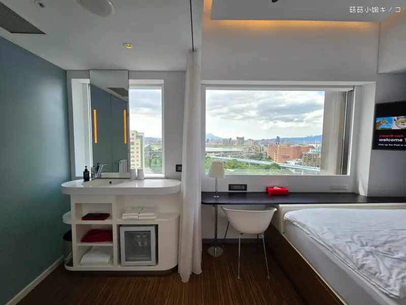 <住。在北門>捷運北門站-高樓層視野景觀超無敵!!絕對值得再訪!!~台北北門世民酒店citizenM Taipei North Gate~