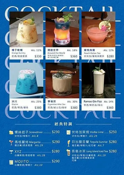 白天是複合式早午餐店，晚上化身為充滿情調、酒香縈繞的餐酒館！