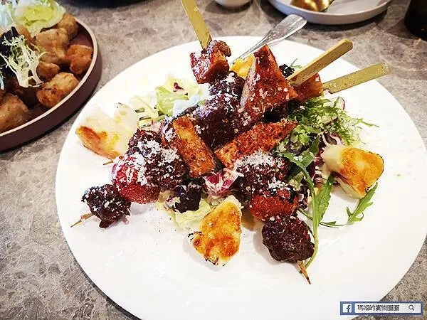 新北市新店區新店裕隆城蔬食料理，養心沙龍，時髦創意蔬食料理