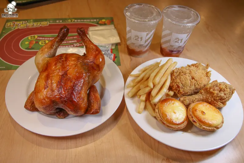 年末溫馨相聚 愛・SHARING 2018 耶誕，21風味館 冬季限定澎派餐點大口吃烤雞、炸雞