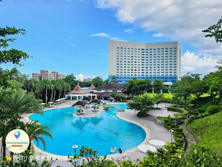 花蓮縣花蓮市[旅宿]花蓮 美侖大飯店 來去悠閒度假遊 景觀綠地、造景瀑布及步道及豐富娛樂休閒設施 從早玩到晚都不無聊喔