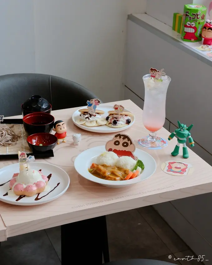 民權西路站期間限定蠟筆小新主題餐廳 小新屁屁咖哩飯超吸睛！