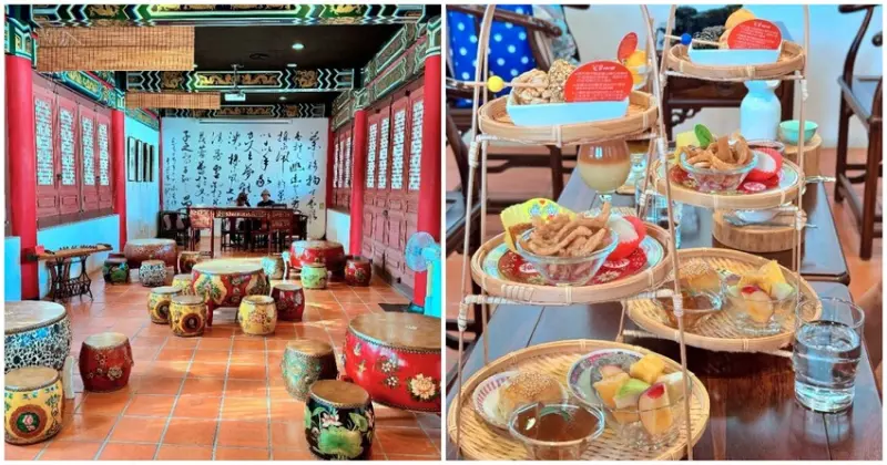 高雄市左營區高雄美食／左營蓮池潭美食「芒果咖秋」　高雄孔廟內的文青咖啡館