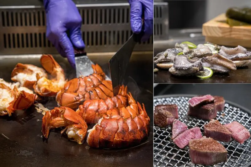 台中新店！台灣連續兩年最難訂位的無菜單鐵板燒名店，明水然.樂台中大魯閣店