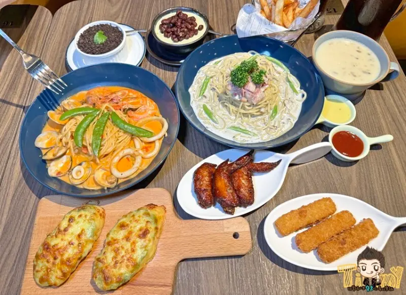 新竹縣竹北市竹北亞丁尼義式麵屋。來自台中人氣的平價義大利麵店插旗竹北！ (菜單營業時間地址電話) - 跟著踢小米吃喝玩樂趣