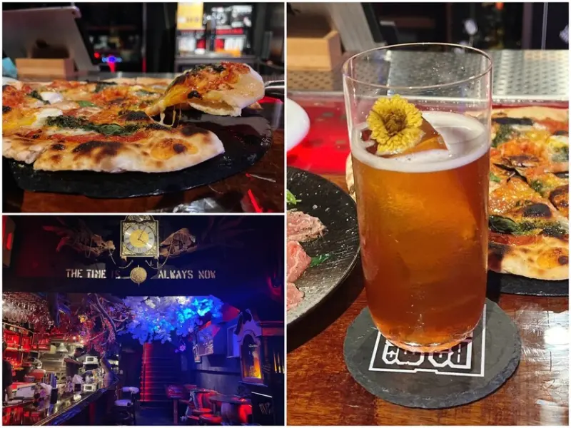 台北市大同區台北車站餐酒館推薦｜黑媽台北Bad Mama，隱藏在老宅小巷裡的神秘藝術酒吧，陪你嗨到凌晨半夜！週四還有披薩