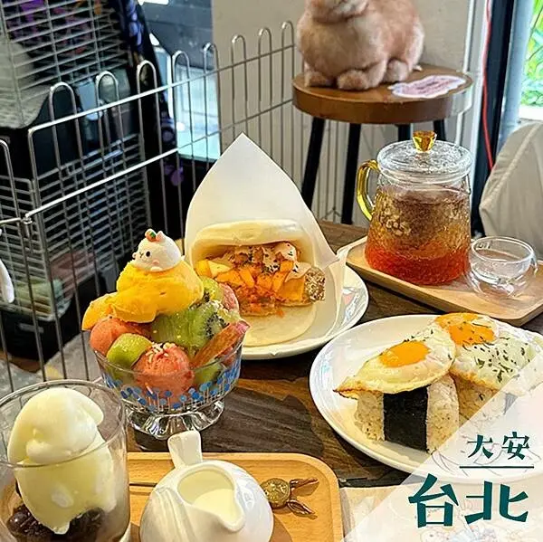 台北市大安區兔Dreams兔子餐廳｜大安寵物餐廳推薦 @neru.foodie / 丸の良食