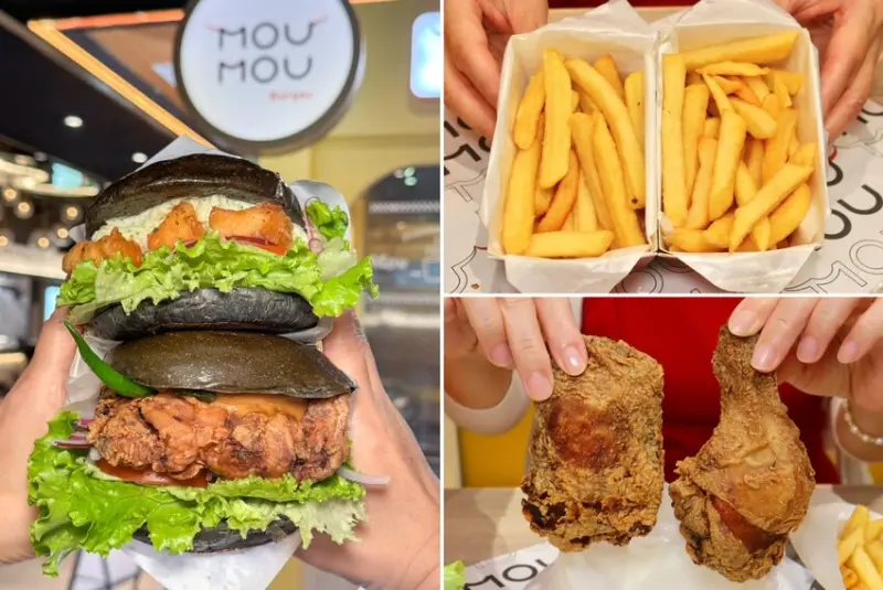 MOUMOU美式漢堡｜台北微風南山新開幕。多汁超厚手打漢堡排和自製漢堡麵包，多種創意新口味一口塞不下！ – 艾瑞絲的吃貨日常