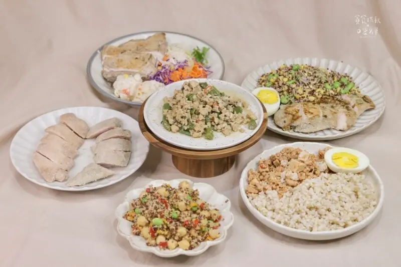 宅配美食｜開封即食雞胸肉，搭配藜麥料理，輕鬆享有豐富減脂餐｜