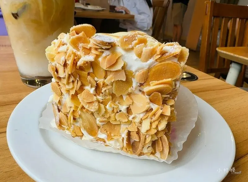 壯圍超夯老宅咖啡甜點『食聚Gather』千層蛋糕必點，甜點種