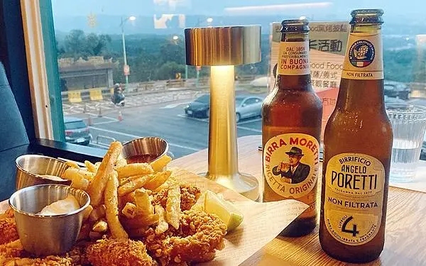 蘆竹景觀餐廳│古福Good Food窯烤披薩，美麗夜景還能看飛機起降，一旁就是大古步道公園│蘆竹登山散心、賞夜景吃美食好地方-50.jpg