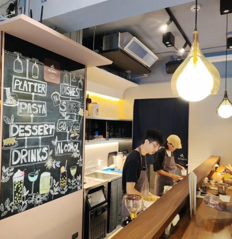 六張犁站美食新店報到_Bloom Bistro 綻．食大推翼