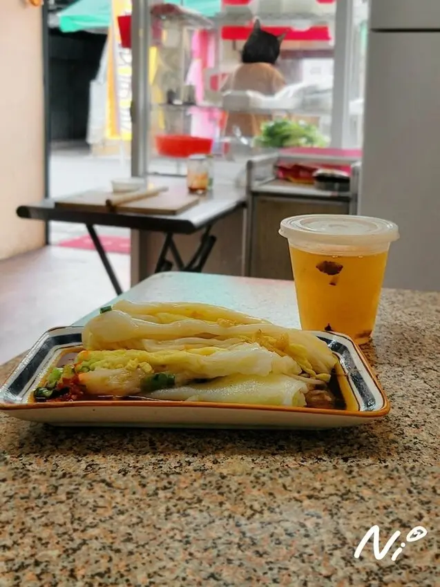 [嘉義東區]中正腸粉。現做現蒸雞蛋腸粉&桂圓木耳露(已搬遷)